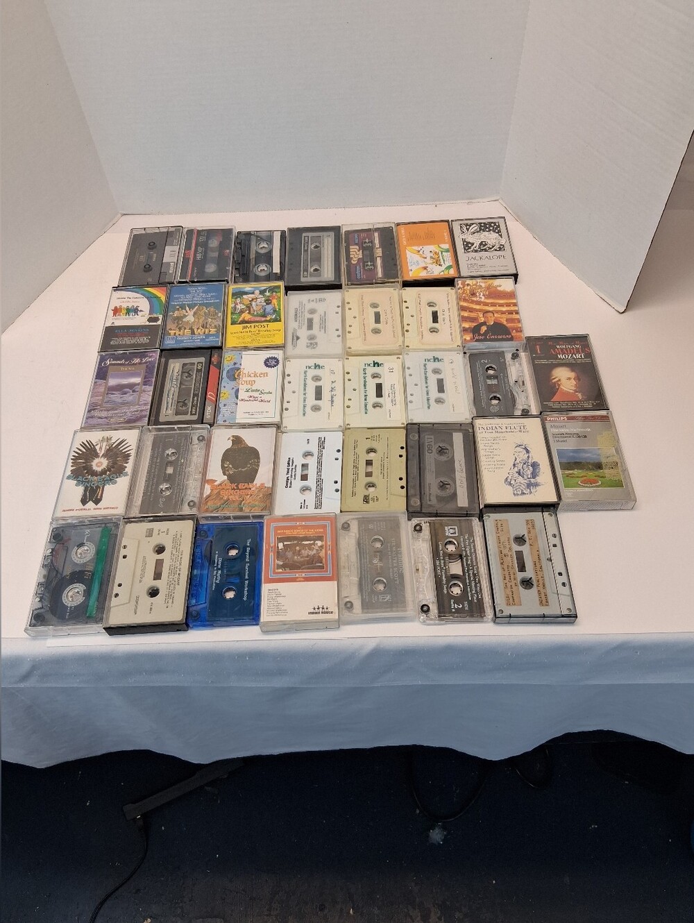 VTG Cassette Tape Lot 37pc – Music, Cultural, Educational, Soundtracks 1980s-90s
